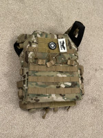 Multicam Airsoft Chest Rig - Used airsoft equipment