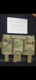 Warrior Triple Elastic Mag Pou - Used airsoft equipment