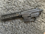 M4 receiver and rail set - Used airsoft equipment