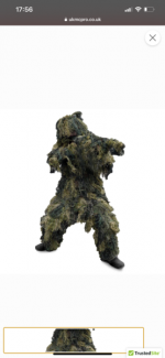 Mil tec 4 piece ghillie suit - Used airsoft equipment