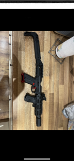 AAP01 fully upgraded. - Used airsoft equipment
