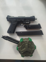 AAP01 drum mag long mag torch - Used airsoft equipment