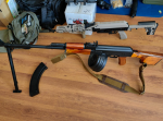 lct full wooden rpk with drum - Used airsoft equipment