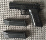 GBB pistol, mags and gun belt - Used airsoft equipment