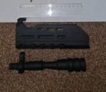 Laylax handguard and barrel - Used airsoft equipment