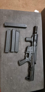 Arp9  with 4 magazines - Used airsoft equipment