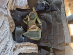Vest, Helmet, Goggles - Used airsoft equipment
