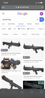 Wanted Tm ksg - Used airsoft equipment