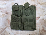 Double Molle M4 Mag Pouch Gree - Used airsoft equipment