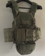 Fully loaded plate carrier - Used airsoft equipment