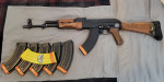 AKM Airsoft Electric Rifle - Used airsoft equipment