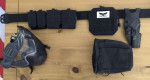 Shooters belt plus extras - Used airsoft equipment