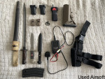 Odds and sods - Used airsoft equipment