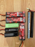 NIMH battery collection - Used airsoft equipment