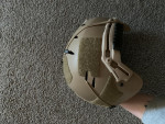 FAST Helmet (TAN) W/Rails - Used airsoft equipment