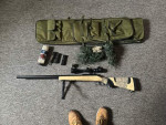 VSR-10 Sniper Rifle + Extras - Used airsoft equipment