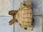 Molly carrier, + dump pouch - Used airsoft equipment