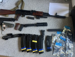 WE AK PMC UPGRADED FULL PACKAG - Used airsoft equipment