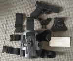 Glock 18c and holster rig - Used airsoft equipment