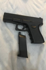 G15 Black metal pistol - Used airsoft equipment
