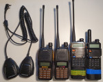4x Baofeng Radio Bundle w/ PTT - Used airsoft equipment