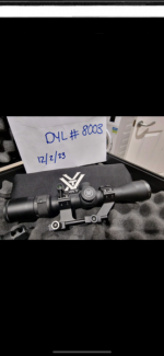 Vortex scope 1.75-5x32 - Used airsoft equipment