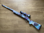 Cyma Sniper Rifle - wow paint! - Used airsoft equipment