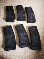 Ares M4 pmags 140 mids - Used airsoft equipment