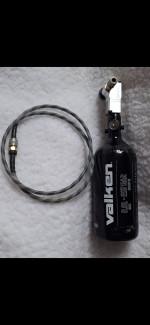 HPA tank, regulator and line - Used airsoft equipment