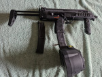 Tm mp7 with hpa drum mag  1x m - Used airsoft equipment