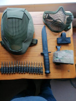 Various items - Used airsoft equipment