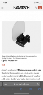 Optic protector - Used airsoft equipment