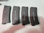 PTS EPM1 250rnd Mid Cap Mags 4 - Used airsoft equipment