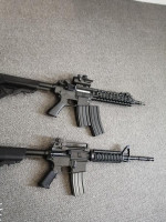 2 rifles +2 guns - Used airsoft equipment