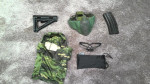 Accessories such as MOE stock - Used airsoft equipment