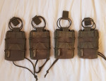 4 x Viper mag pouches - Used airsoft equipment