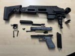 Glock 17 EU + Carbine Kit++ - Used airsoft equipment