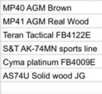 Rifles for sale - CYMA TERRAN - Used airsoft equipment