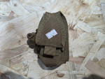 Small Utility Pouch Tan Molle - Used airsoft equipment