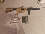 KIng Arms M4 PDW + more - Used airsoft equipment
