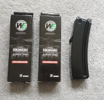 WE APACHE K  15Rnd GAS MAGS x2 - Used airsoft equipment