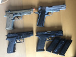 Airsoft Gas Blowback Pistols - Used airsoft equipment