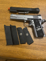 WE 1911 Gas Airsoft Pistol - Used airsoft equipment