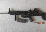Black SCAR-L with long/short b - Used airsoft equipment