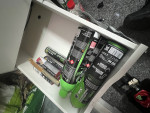 Various airsoft consumables - Used airsoft equipment