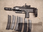 Tm mp7 gbb 6x mags tracer plus - Used airsoft equipment