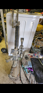 Upgraded M16 dmr - Used airsoft equipment