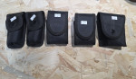 5 Police Style Belt Pouches - Used airsoft equipment