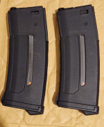 2x PTS EPM1 250rnd Magazines - Used airsoft equipment