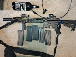 Tippman m4 upgraded - Used airsoft equipment